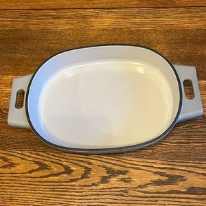 Pampered Chef Enameled cast iron casserole